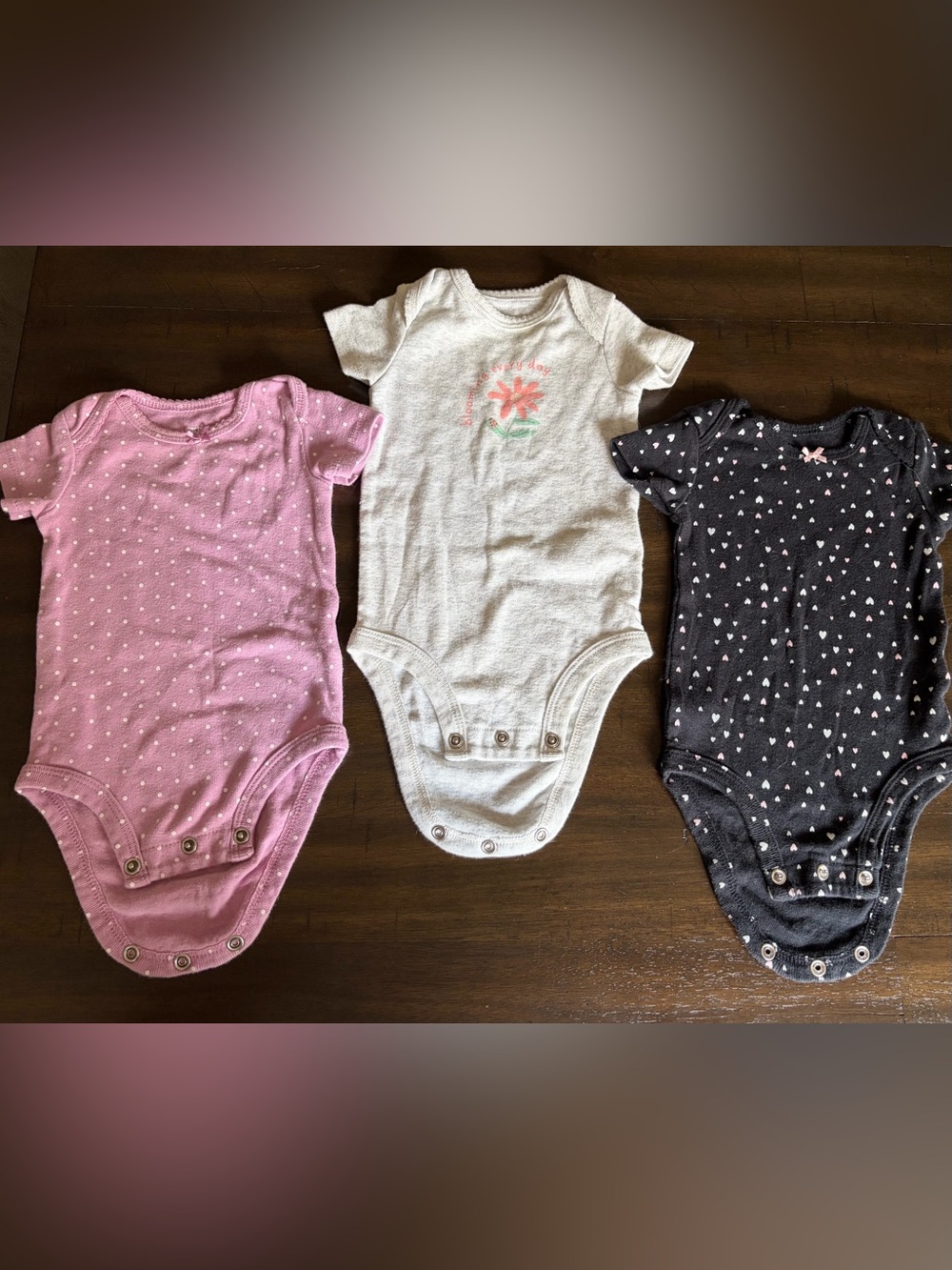Carter's Baby One-Piece Bodysuits - 3 Pack